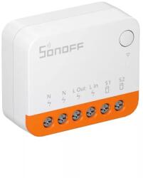 Sonoff Releu inteligent Wi-Fi Sonoff Mini R4, 10A, 2300W, Programari, Control aplicatie