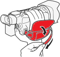 Canon markolat szíj és szivacs // Belt, Grip (for HF G30) (CAM-DB1)