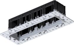ELMARK Modena 4 Module Recessed Box Without Frame (92mod4rr)