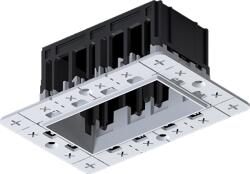 ELMARK Modena 2 Module Recessed Box Without Frame (92mod2rr)
