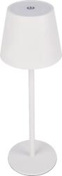 ELMARK Zara Dimmable Table Lamp 3w With Battery Ip44, White (955zara1tl/wh)