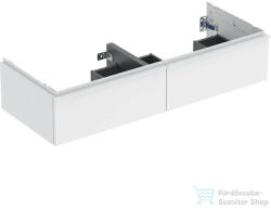 Geberit iCON 118, 4x47, 6x24, 7 cm-es 2 fiókos alsószekrény dupla mosdóhoz, matt fehér 502.314. 01.3 (502314013)