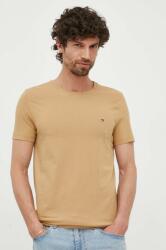 Tommy Hilfiger t-shirt bézs, férfi, sima, MW0MW10800 - bézs XXL - answear - 11 190 Ft