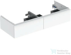 Geberit iCON 118, 4x47, 6x24, 7 cm-es 2 fiókos alsószekrény dupla mosdóhoz, fényes fehér 502.314. 01.1 (502314011)