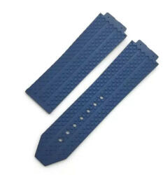  Curea tip Hublot silicon albastră - ceas-shop