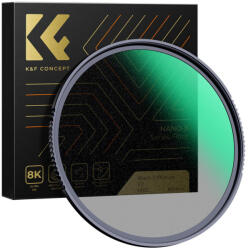 K&F Concept 49mm Black Mist 1/2 szűrő - Nano-X Diffusion Filter (KF01.1648)