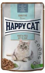 Happy Cat Meat in Sauce Sensitive Skin&Coat 24x85g