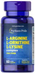 Puritan's Pride L-ARGININE L-ORNITHINE L-LYSINE 60 tabletta
