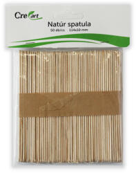CreArt Fa Spatula Natúr 115x10 mm 50 Darab/Csomag (FEAA0002)