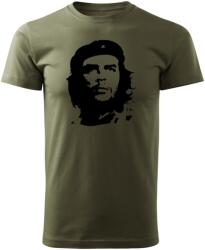 DRAGOWA rövid póló Che Guevara, oliva 160g/m2
