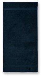MALFINI Terry Towel pamut törölköző 50x100cm, sötétkék
