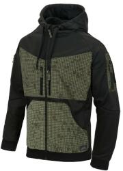 Helikon-Tex Helikon - Tex ROGUE HOODIE cipzáras pulóver BLACK/DESERT NIGHT CAMO