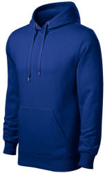 MALFINI Cape pulóver kapucnival, királykék, 320g/m2
