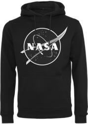 Urban Classics NASA Insignia kapucnis férfi pulóver, fekete