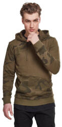 Urban Classics férfi zig zag pulóver, olive camo