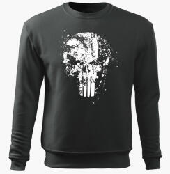 DRAGOWA férfi pulóver Frank The Punisher, szürke 300g/m2