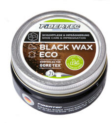Fibertec Shoe Wax Eco Shoe Wax intenzív bőrápolásra fekete 100 ml