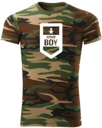 DRAGOWA rövid póló army boy terepmintás 160g/m2