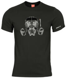 Pentagon Gas Mask póló, fekete