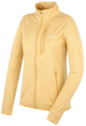 Husky női kapucnis pulóver Ane sárga
