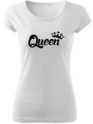 DRAGOWA női póló queen, fehér 150g/m2