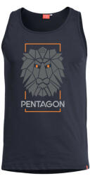 PENTAGON Astir Lion póló, fekete