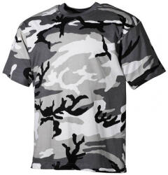 MFH álcázó póló, minta metro urban, 160g/m2