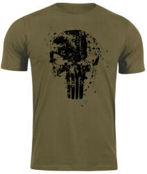 DRAGOWA rövid póló Frank the Punisher, oliva 160g/m2