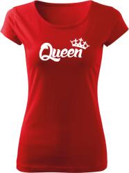DRAGOWA női rövid ujjú trikó queen, piros 150g/m2
