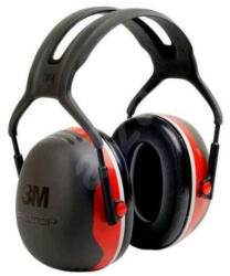 3M Peltor X3A hallásvédő, piros