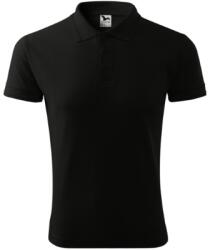 Malfini Pique Polo férfi pólóing, fekete