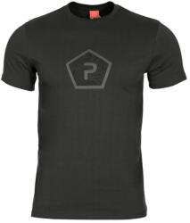 Pentagon Shape póló, fekete