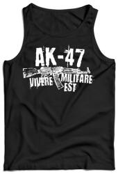 DRAGOWA férfi ujjatlan trikó Seneca AK-47, fekete 160g/m2