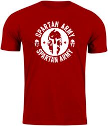 DRAGOWA rövid póló spartan army Archelaos, piros 160g/m2