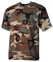 MFH álcázó trikó woodland minta, 160g/m2