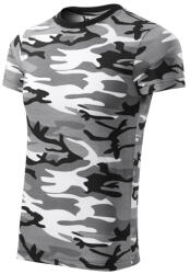 Malfini Camouflage rövid ujjú póló, szürke, 160g/m2