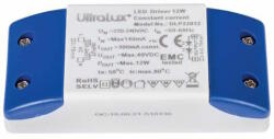 Ultralux DDLP22012 Dimmelhető TRIAC LED meghajtó, 12W/300mA DC (DDLP22012)