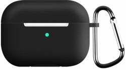  Techsuit - Silicone Case - for Apple AirPods 3, Smooth Ultrathin Material - Negru