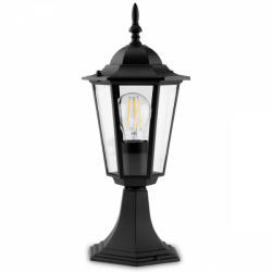Lumileds Kültéri kerti lámpa E27 LÁMPÁS OSZTÓ 40cm Fekete BELLIS LUMILED (LUMOGR0125)