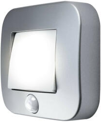 OSRAM Nightlux Hall LED éjszakai lámpa Ezüst 0, 25W 14lm 4000K IP54 Ledvance Mozgásérzékelő (4058075260672)