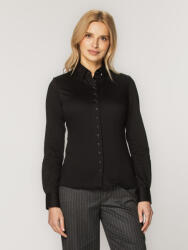 Willsoor Női ing fekete színben, puha kötött anyagból 16106