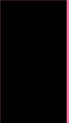 American Apparel Női short AA7301 futónadrág, Black/Pink-S