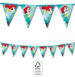  Disney Hercegnők, Ariel Curious zászlófüzér FSC 2, 3 m (PNN95459) - oliviashop
