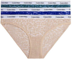 Calvin Klein 3PACK nagyméretű tarka Calvin Klein női alsók (QD5080E-GP8) XXL