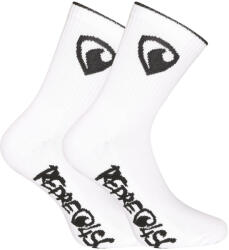 Represent Fehér hosszú zokni (R3A-SOC-0302) L