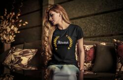 Personal Tricou damă - Mireasă Elegant Mărimea - Adult: L, Culori: Negru