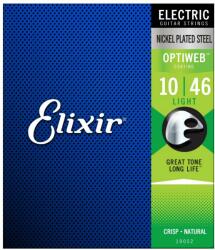 Elixir Corzi chitară electrică - Elixir Optiweb Electric Light 10/46 (OPTIWEB10/46)