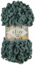 alize Puffy Fine 87 - sötétszürke (kötés kézzel, tű nélkül) (01150)
