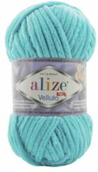 alize Velluto 490 - smaragd zöld (zsenília fonal, 100g, 68m) (996)