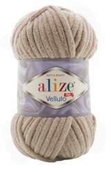 alize Velluto 530 - tejes kávé (zsenília fonal, 100g, 68m) (8254)